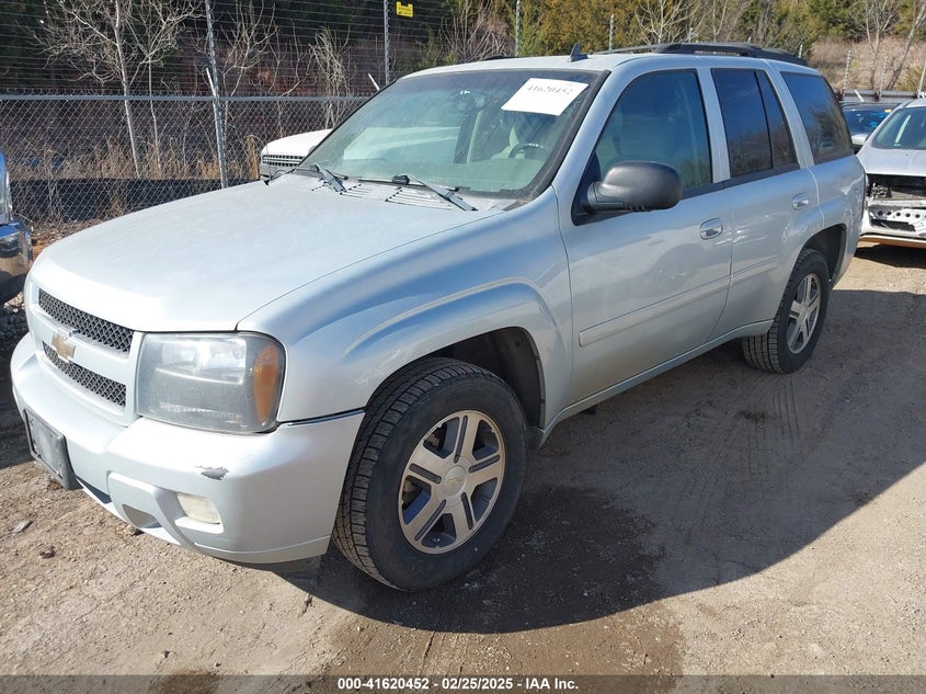 2007 CHEVROLET TRAILBLAZER VIN: 1GNDS13S072258040