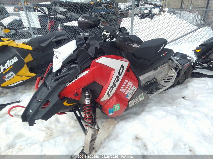 2015 Polaris Pro R600 red null null SN1DP6PS5FC524482 photo #3