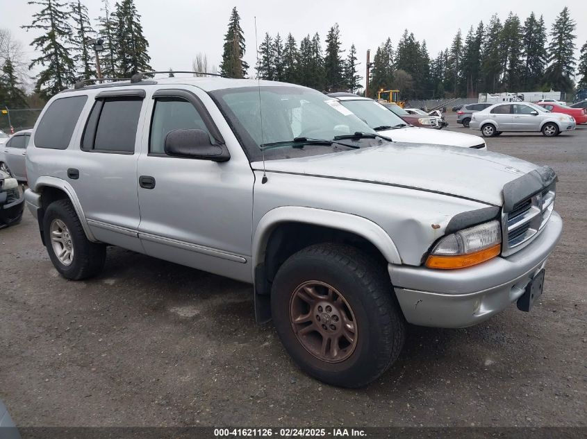 2003 Dodge Durango VIN: ID4HS48N23F544055 Lot: 41621126
