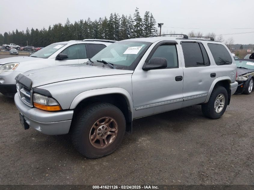 2003 Dodge Durango VIN: ID4HS48N23F544055 Lot: 41621126
