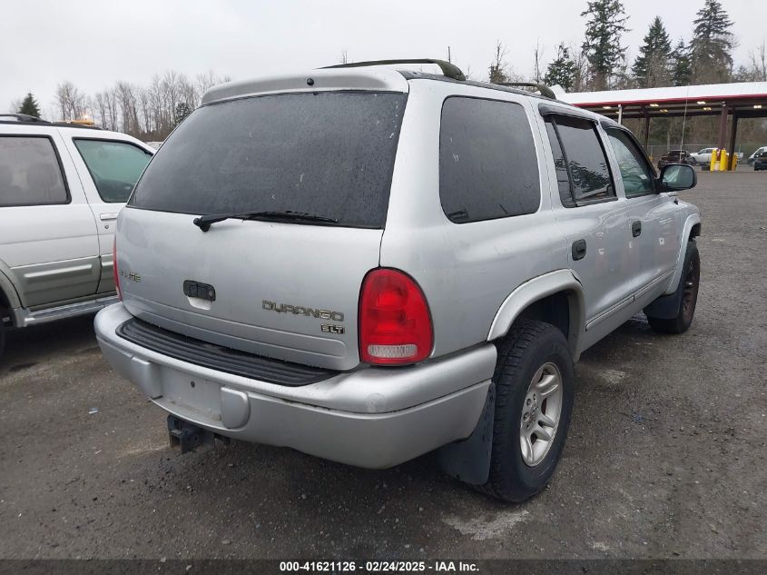 2003 Dodge Durango VIN: ID4HS48N23F544055 Lot: 41621126