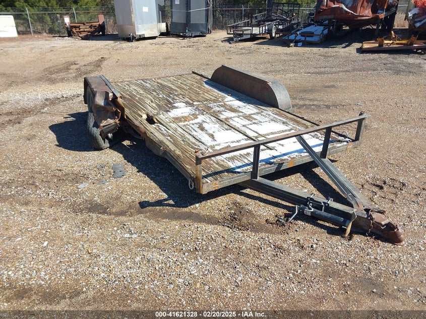 2012 12FT EQUIPMENT TRAILER