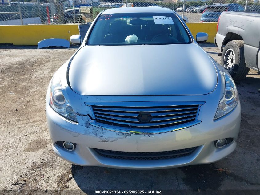 2013 Infiniti G37 Journey VIN: JN1CV6AP7DM302268 Lot: 41621334