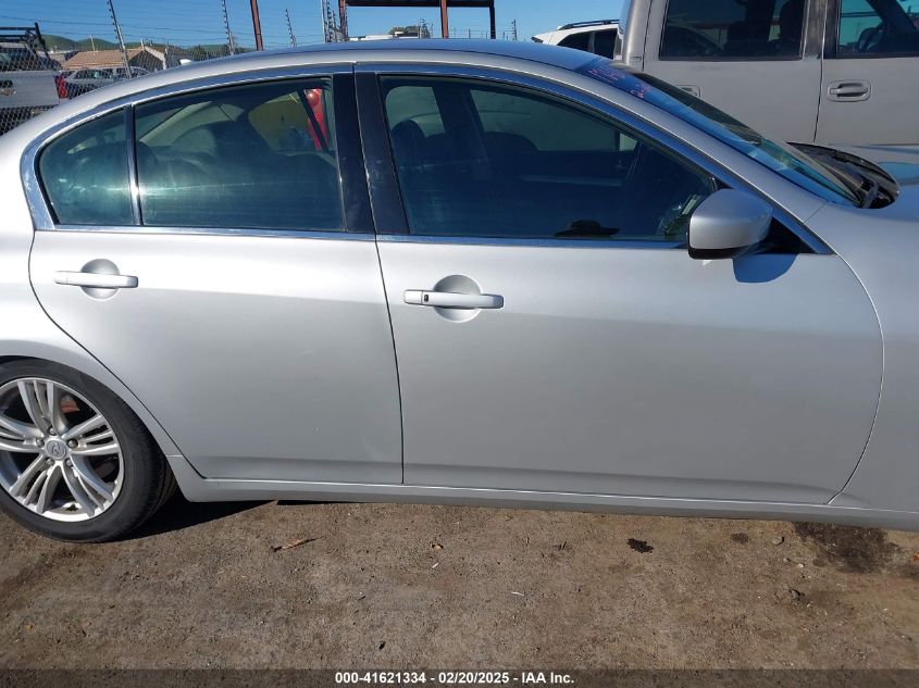 2013 Infiniti G37 Journey VIN: JN1CV6AP7DM302268 Lot: 41621334