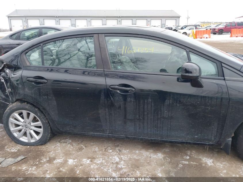 2012 Honda Civic Ex VIN: 19XFB2F84CE056578 Lot: 41621854