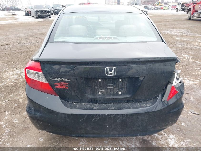 2012 Honda Civic Ex VIN: 19XFB2F84CE056578 Lot: 41621854