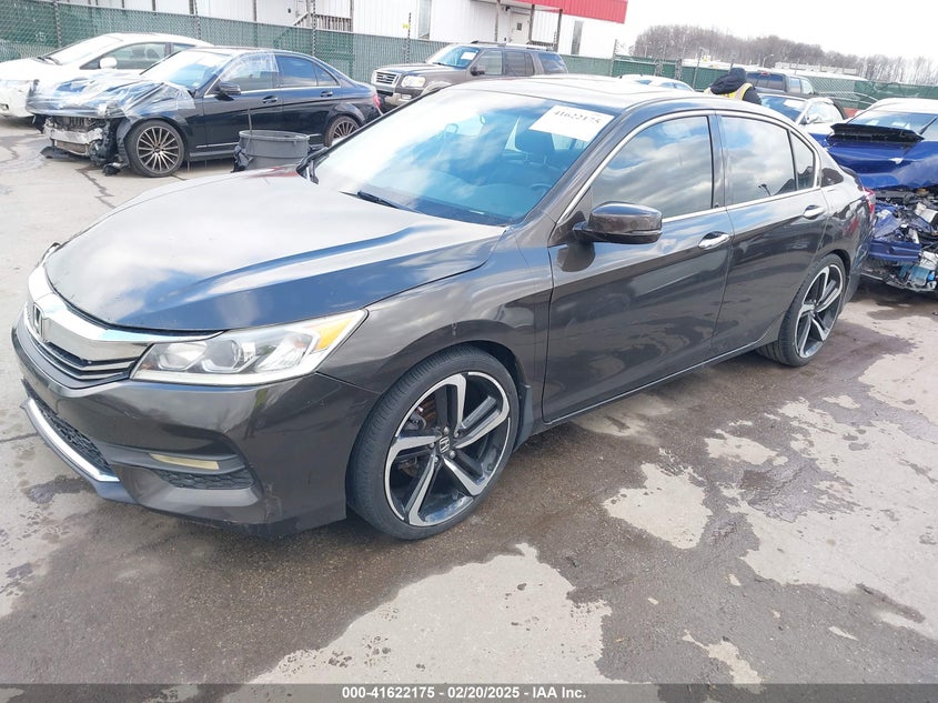 2016 HONDA ACCORD VIN: 1HGCR3F86GA029350