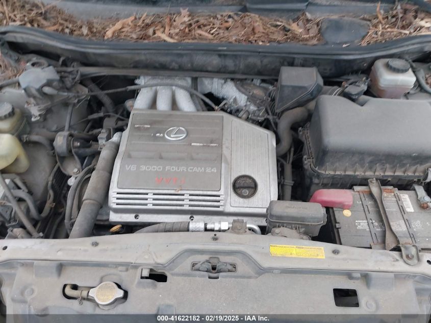 2001 Lexus Rx 300 VIN: JTJGF10U710115392 Lot: 41622182