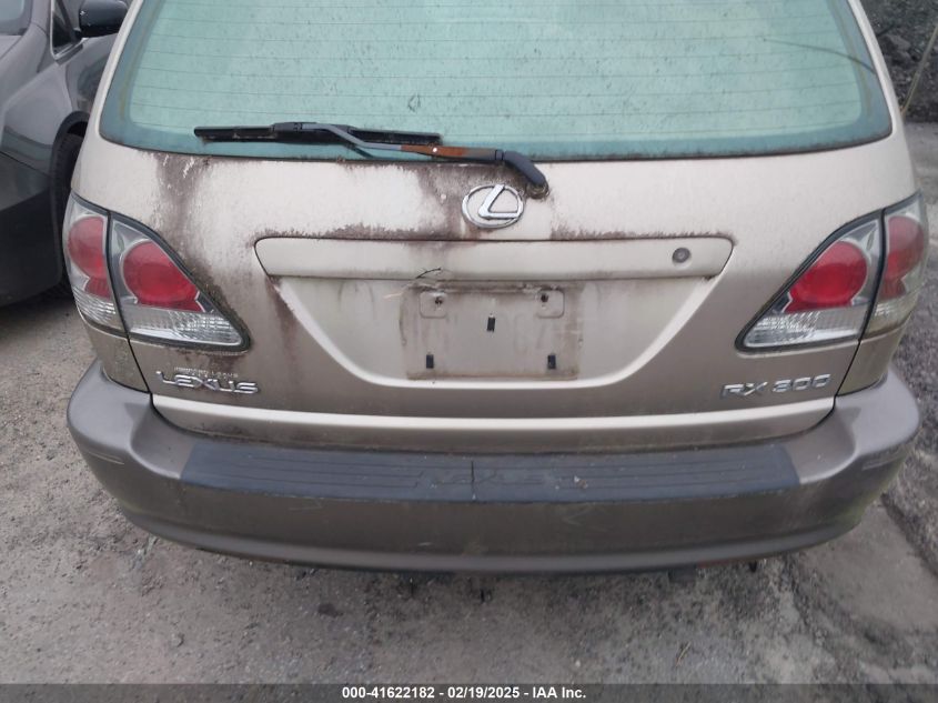 2001 Lexus Rx 300 VIN: JTJGF10U710115392 Lot: 41622182