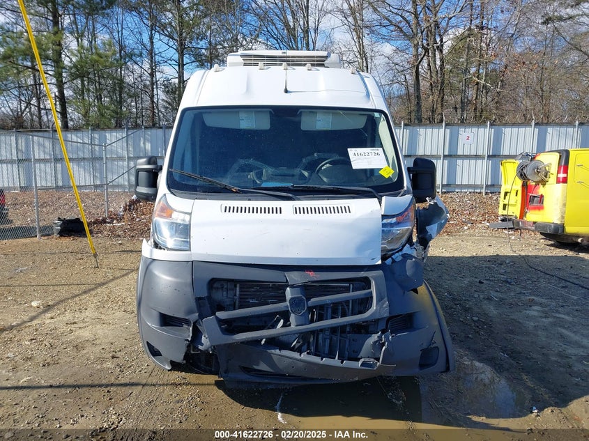 2017 Ram Promaster 2500 High Roof 136 Wb VIN: 3C6TRVCG7HE517654 Lot: 41622726