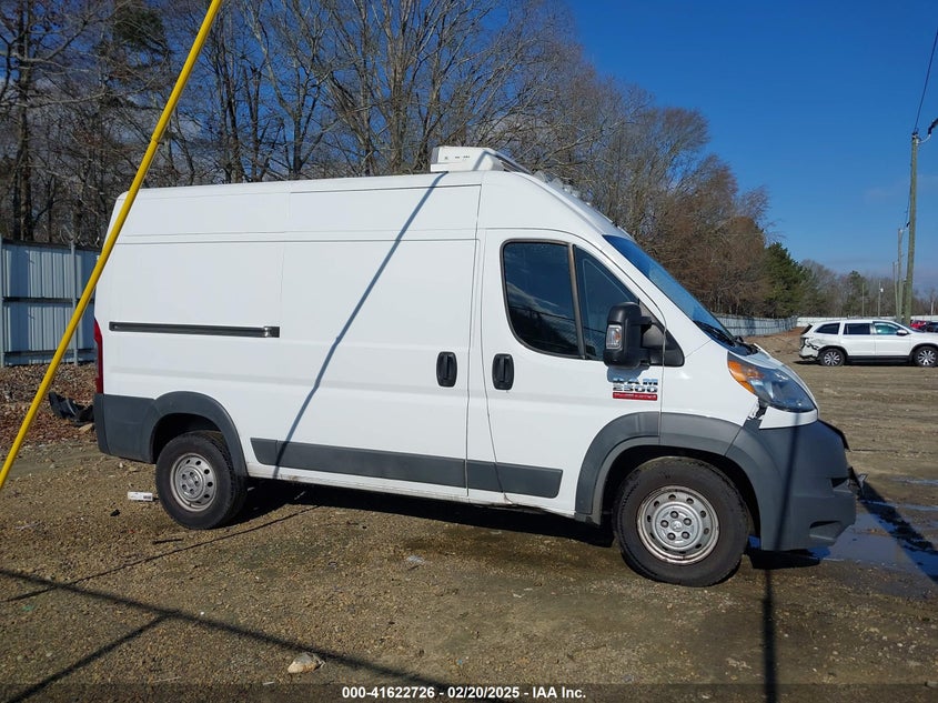 2017 Ram Promaster 2500 High Roof 136 Wb VIN: 3C6TRVCG7HE517654 Lot: 41622726
