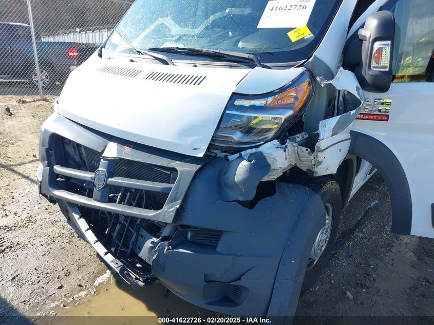 2017 Ram Promaster 2500 High Roof 136 Wb VIN: 3C6TRVCG7HE517654 Lot: 41622726