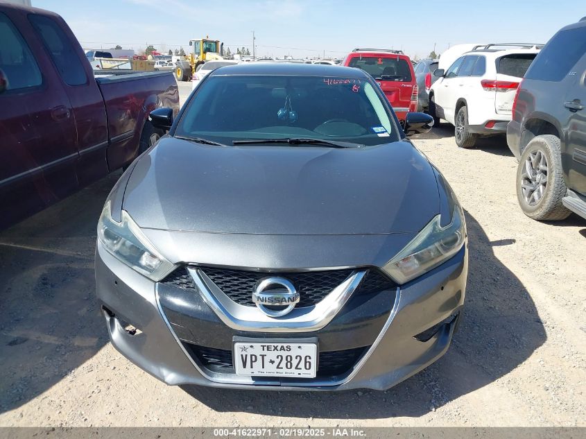 2017 Nissan Maxima 3.5 Sr VIN: 1N4AA6APXHC455812 Lot: 41622971