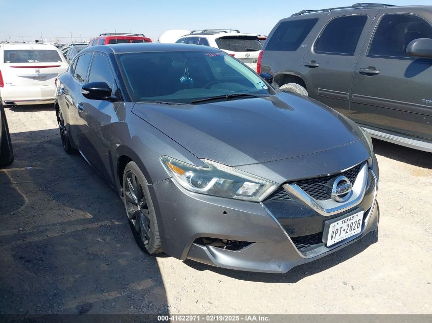 2017 Nissan Maxima 3.5 Sr VIN: 1N4AA6APXHC455812 Lot: 41622971