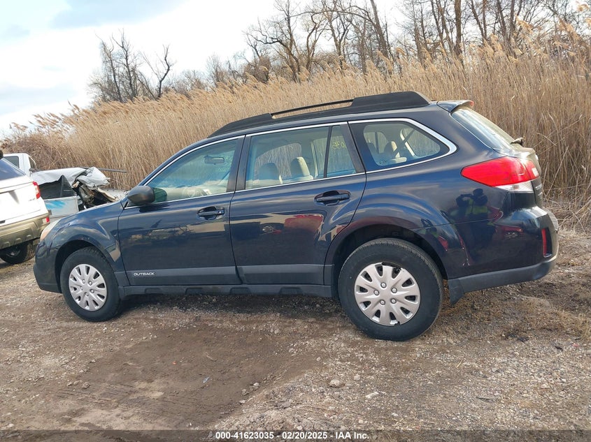 2013 SUBARU OUTBACK 2.5I - 4S4BRBACXD3286992