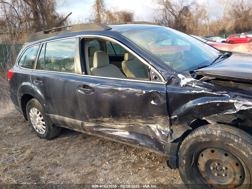 2013 SUBARU OUTBACK 2.5I - 4S4BRBACXD3286992