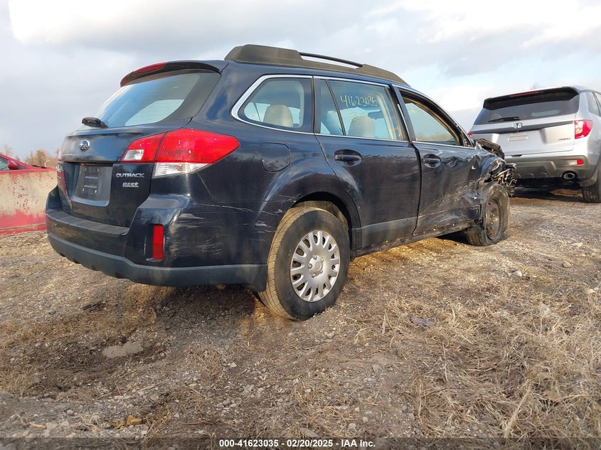 2013 SUBARU OUTBACK 2.5I - 4S4BRBACXD3286992