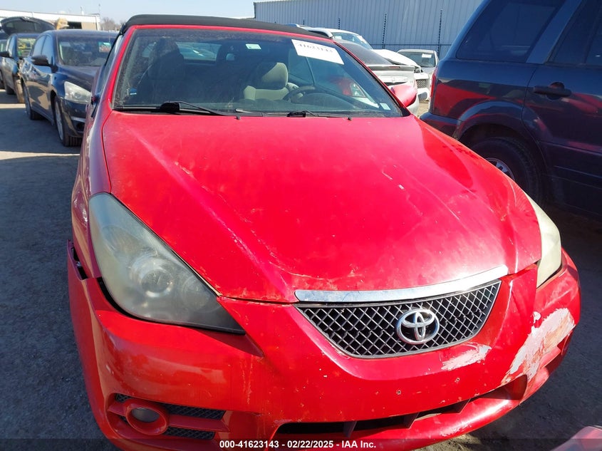2007 TOYOTA CAMRY SOLARA VIN: 4T1FA38P57U131224