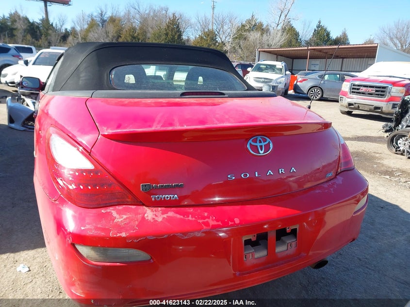 2007 TOYOTA CAMRY SOLARA VIN: 4T1FA38P57U131224