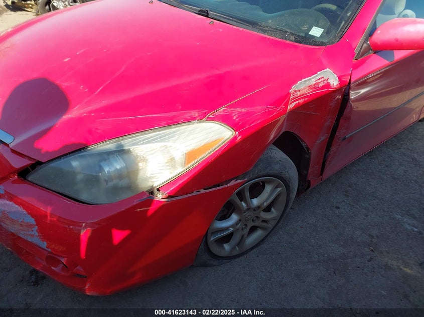 2007 TOYOTA CAMRY SOLARA VIN: 4T1FA38P57U131224