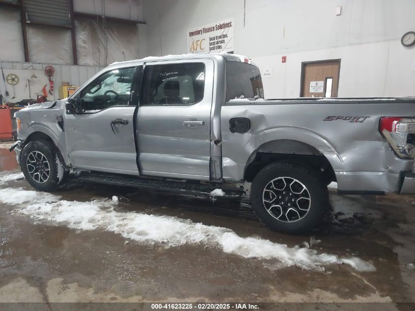 2023 Ford F-150 Xlt VIN: 1FTFW1E5XPFA62743 Lot: 41623225