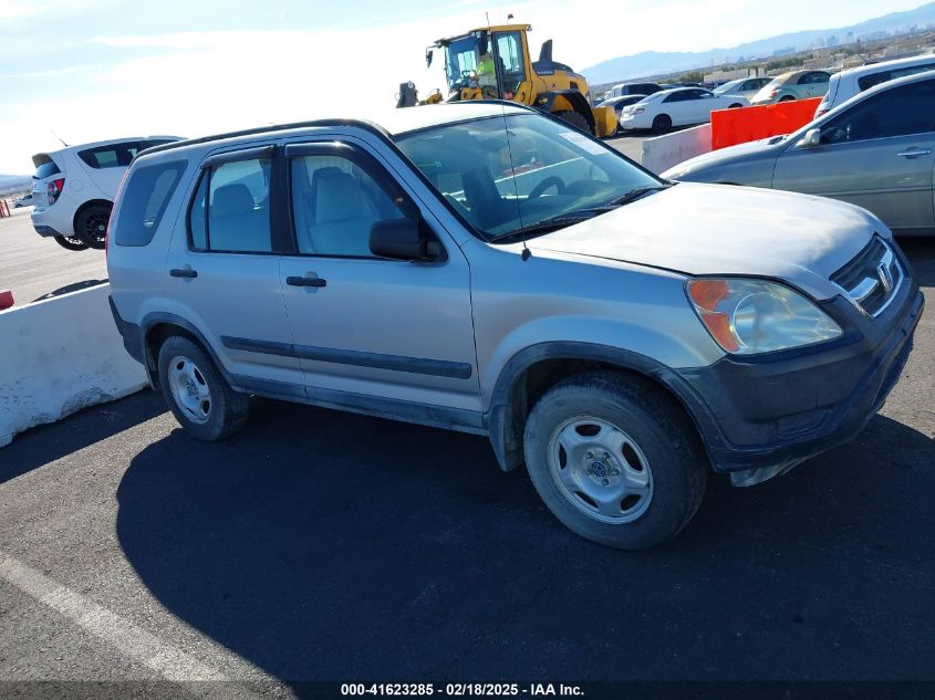 2002 Honda Cr-V Lx VIN: JHLRD78402C072249 Lot: 41623285