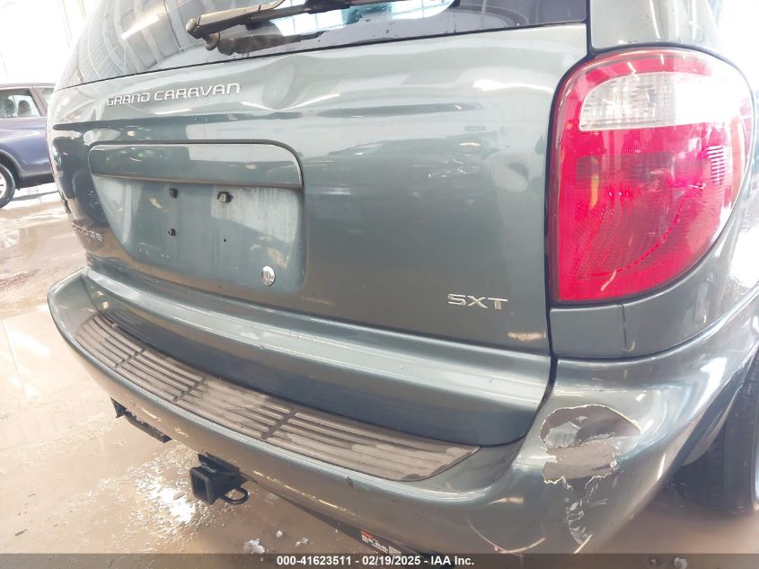 2007 Dodge Grand Caravan Sxt VIN: 2D4GP44L37R355429 Lot: 41623511