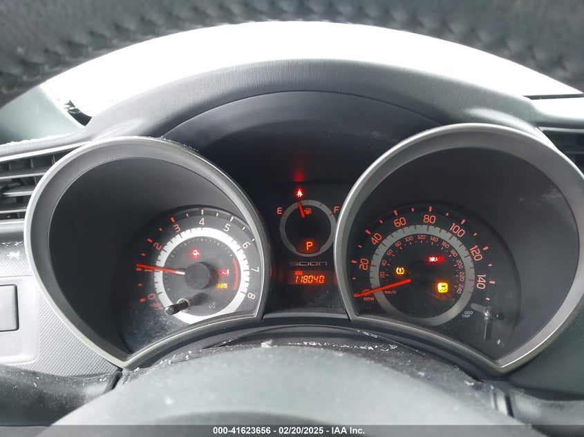 2012 TOYOTA SCION TC VIN: JTKJF5C7XC3035181
