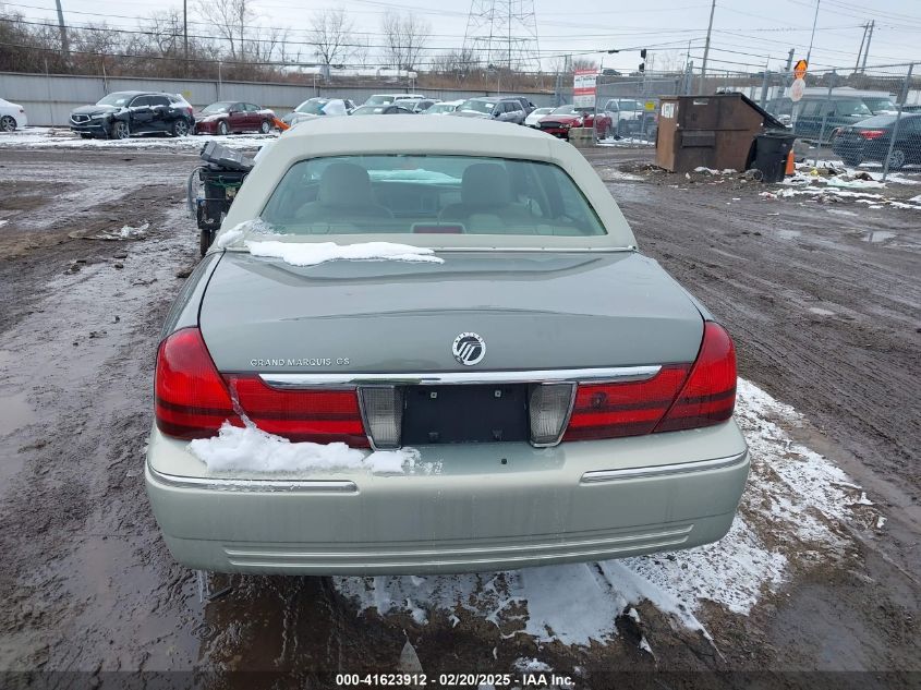 2004 Mercury Grand Marquis Gs VIN: 2MEFM74W04X647770 Lot: 41623912