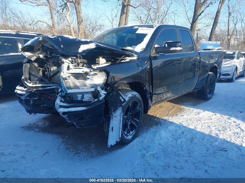 2022 RAM 1500 VIN: 1C6SRFBT5NN202973