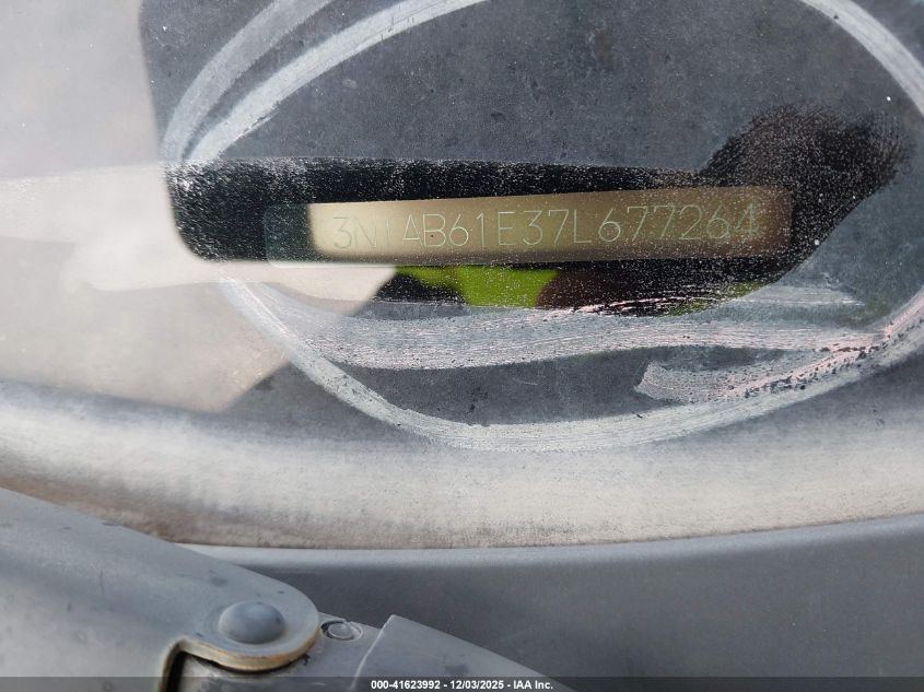 2007 Nissan Sentra 2.0S VIN: 3N1AB61E37L677264 Lot: 41623992