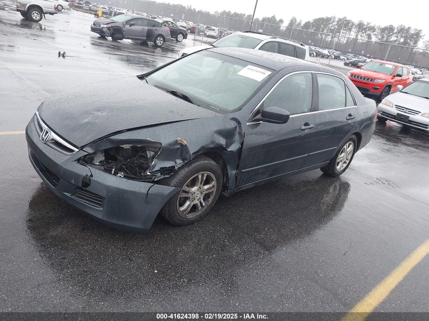 2007 HONDA ACCORD VIN: 1HGCM56887A192687