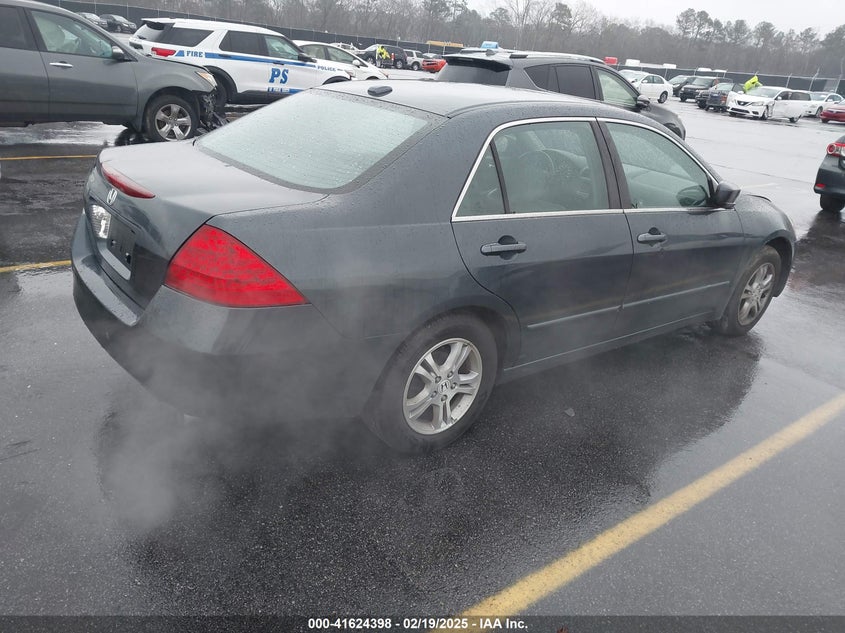 2007 HONDA ACCORD VIN: 1HGCM56887A192687