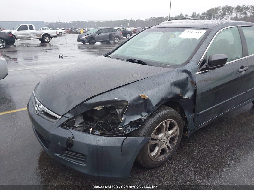 2007 HONDA ACCORD VIN: 1HGCM56887A192687