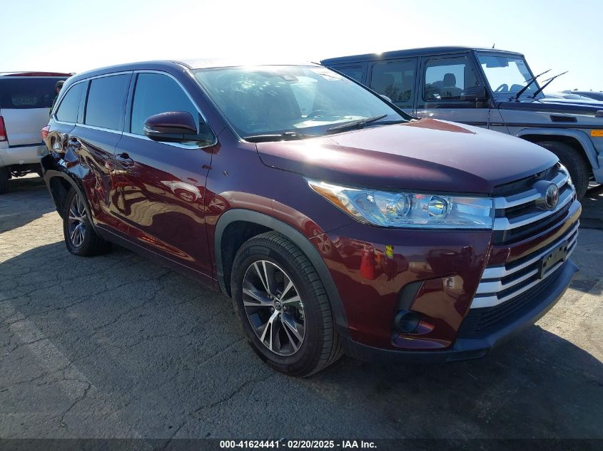 2017 TOYOTA HIGHLANDER LE - 5TDZZRFH2HS229075