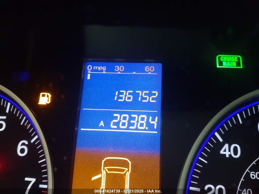 2011 Honda Cr-V Lx VIN: 5J6RE4H36BL052307 Lot: 41624739