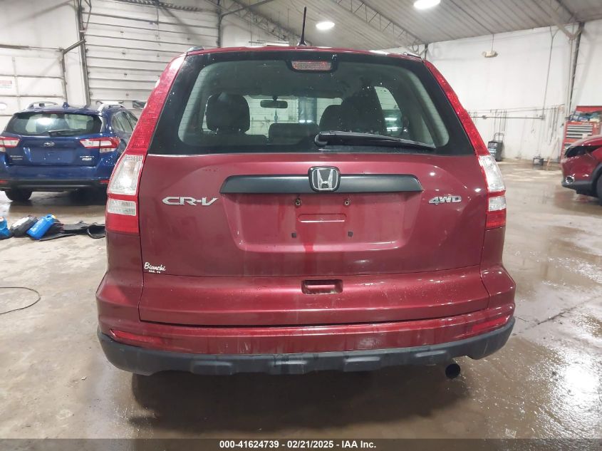 2011 Honda Cr-V Lx VIN: 5J6RE4H36BL052307 Lot: 41624739