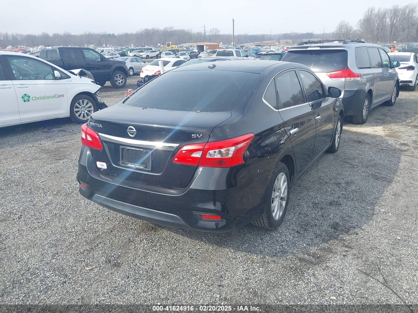 2019 NISSAN SENTRA VIN: 3N1AB7AP6KY297614