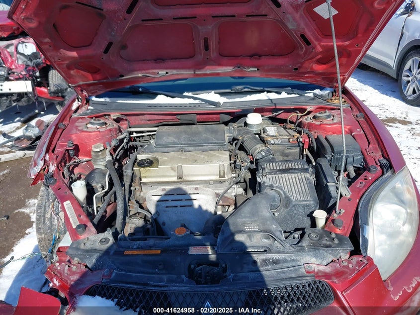 2009 MITSUBISHI ECLIPSE VIN: 4A3AK24F79E029498