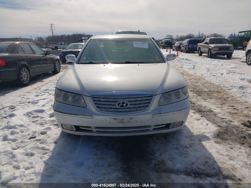 2008 Hyundai Azera Limited VIN: KMHFC46F38A292703 Lot: 41624987