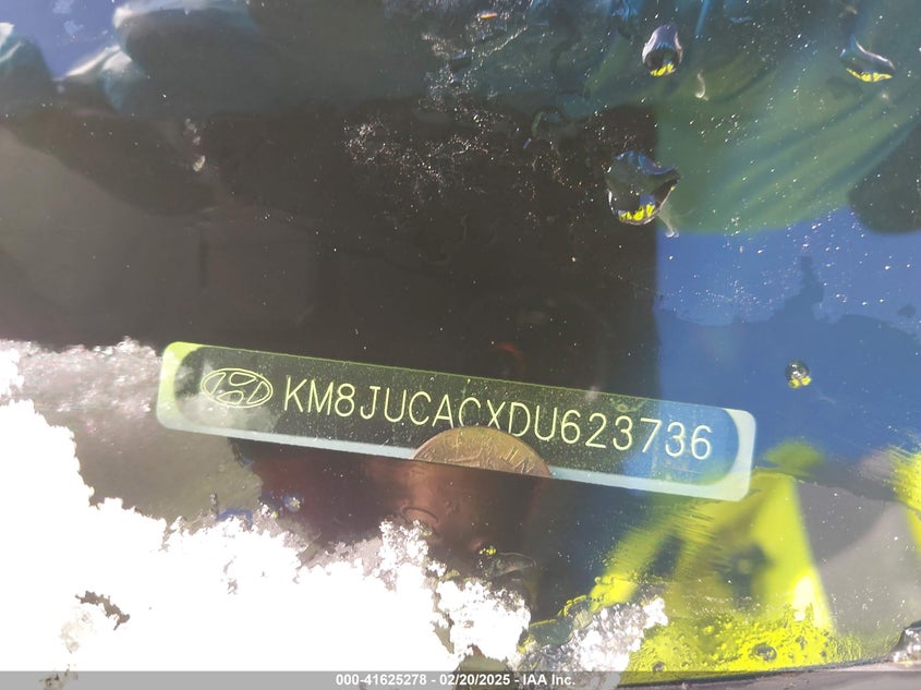 2013 HYUNDAI TUCSON LIMITED - KM8JUCACXDU623736