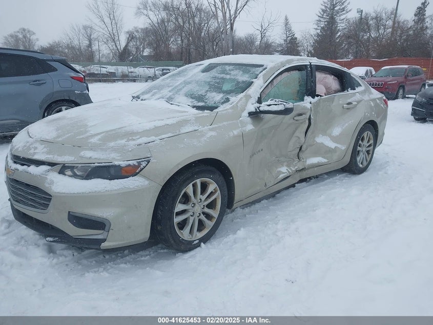 2016 CHEVROLET MALIBU VIN: 1G1ZE5ST5GF265932
