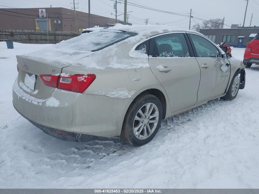 2016 CHEVROLET MALIBU VIN: 1G1ZE5ST5GF265932