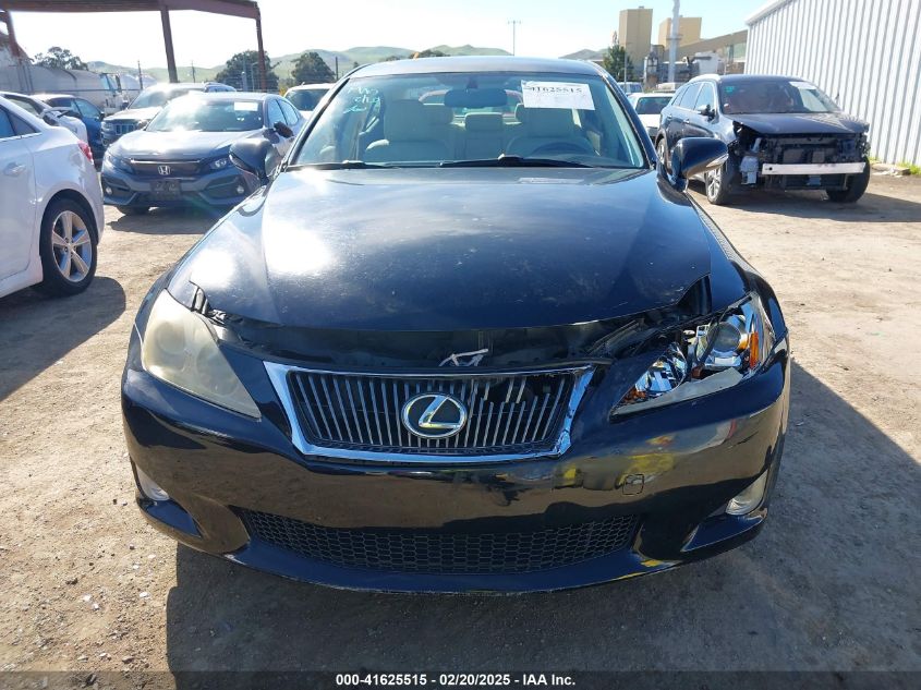 2009 Lexus Is 250 VIN: JTHBK262X92085324 Lot: 41625515