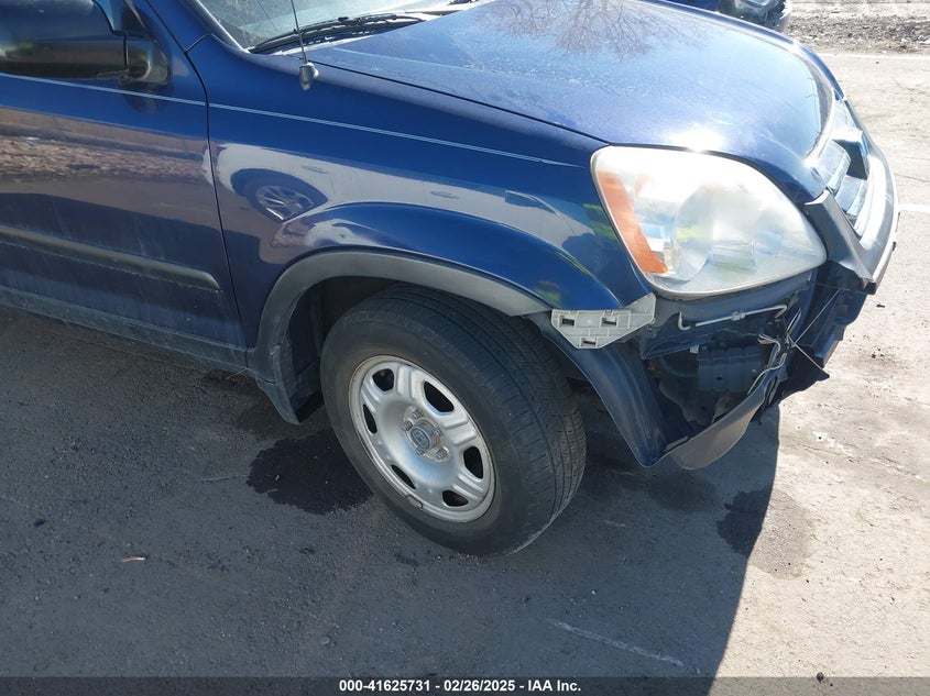 2006 HONDA CR-V VIN: JHLRD68566C025896