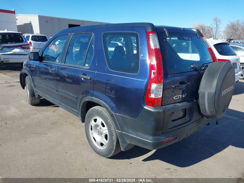 2006 HONDA CR-V VIN: JHLRD68566C025896