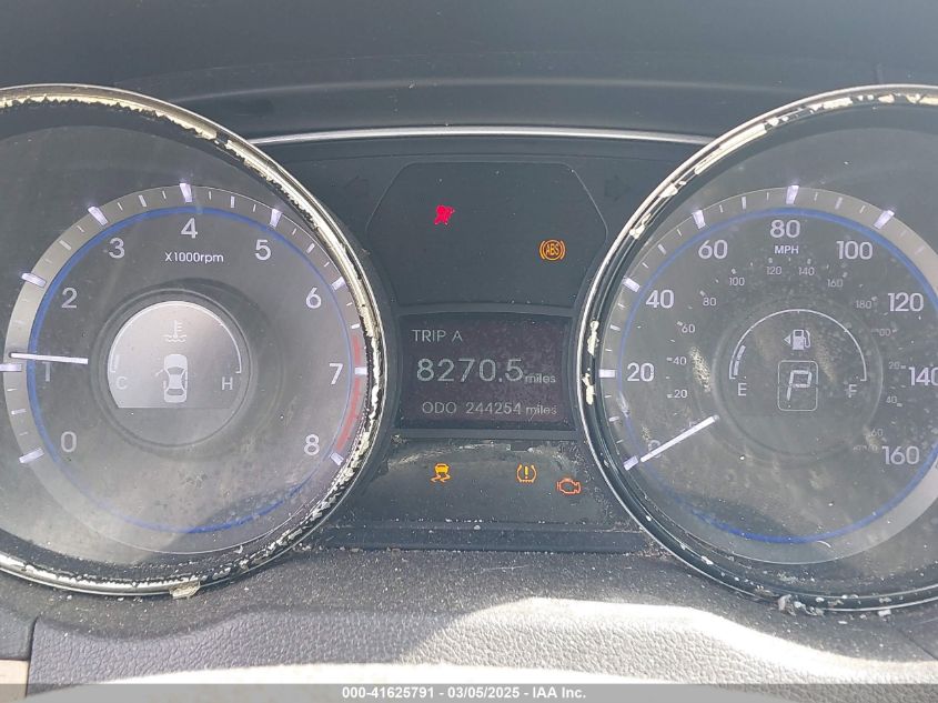 2013 Hyundai Sonata Limited 2.0T VIN: 5NPEC4AB7DH636217 Lot: 41625791