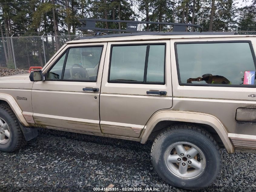 1993 Jeep Cherokee Country VIN: 1J4FJ78S8PL541841 Lot: 41625931