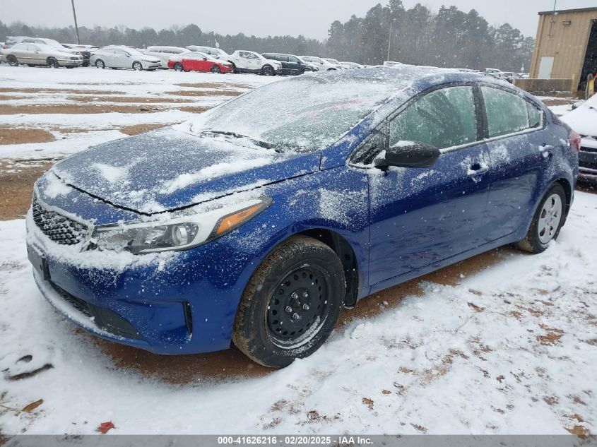 2017 KIA FORTE LX - 3KPFK4A76HE153749