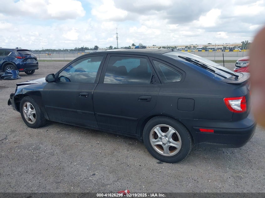 2006 HYUNDAI ELANTRA VIN: KMHDN56D96U189402